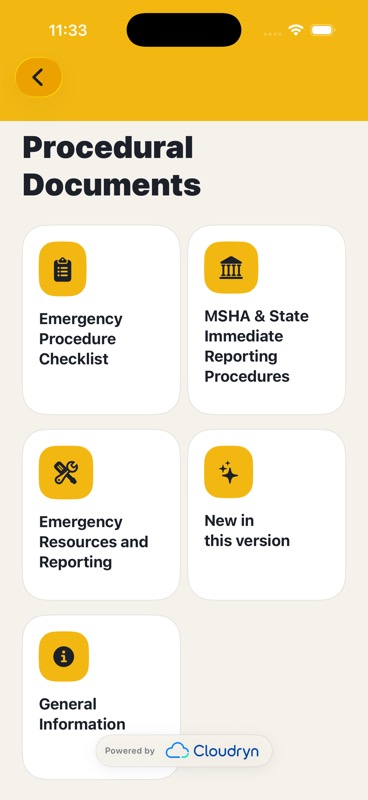 Procedural documents